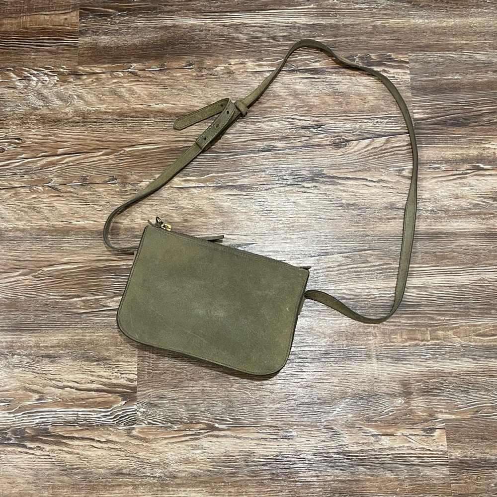 Madewell Olive Suede Bag